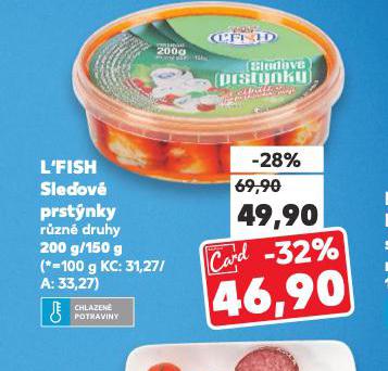 L'FISH SLEOV PRSTNKY