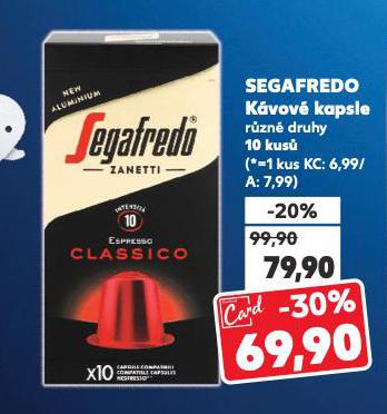 SEGAFREDO KVOV KAPSLE