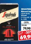 SEGAFREDO KÁVOVÉ KAPSLE