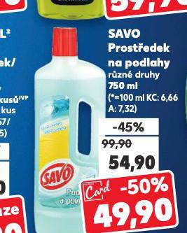 SAVO PROSTEDEK NA PODLAHY