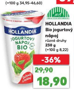 HOLLANDIA BIO JOGURTOV NPOJ