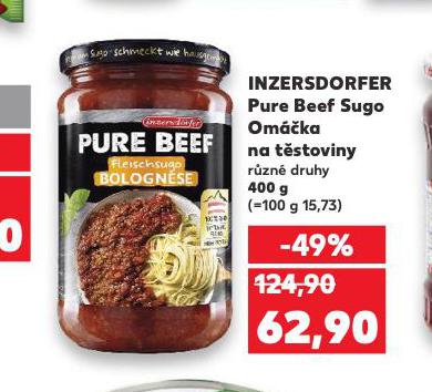 INZERSDORFER PURE BEEF SUGO OMKA NA TSTOVINY