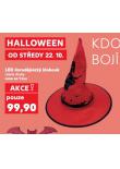 LED ČARODĚJNICKÝ KLOBOUK