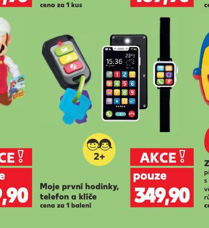 MOJE PRVN HODINKY, TELEFON A KLE