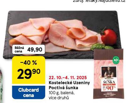KOSTELECK UZENINY POCTIV UNKA