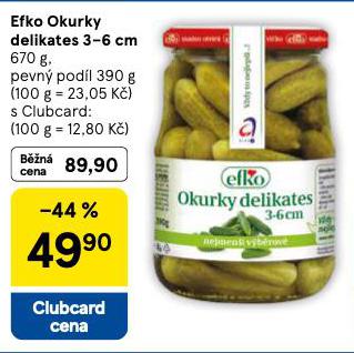 EFKO OKURKY DELIKATES 