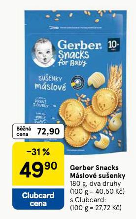 GERBER SNACKS MSLOV SUENKY