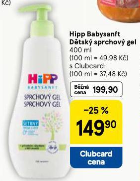 HIPP BABYSANFT DTSK SPRCHOV GEL