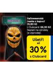HALLOWEENSK MASKA S KAPUC