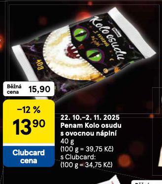 PENAM KOLO OSUDU S OVOCNOU NPLN