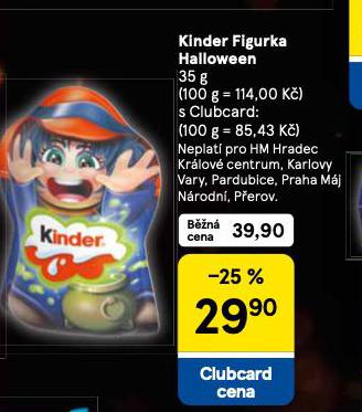 KINDER FIGURKA HALLOWEEN