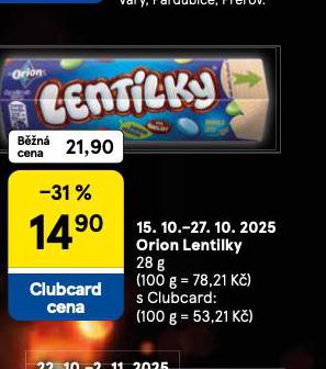 ORION LENTILKY