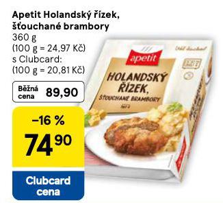 APETIT HOLANDSK ZEK, TOUCHAN BRAMBORY