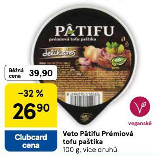 VETO PATIFU PRMIOV TOFU PATIKA