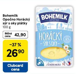 BOHEMILK OPONO HORCK SR S OKY PLTKY