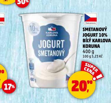 SMETANOV JOGURT BL KARLOVA KORUNA
