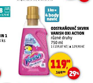 VANISH OXI ACTION ODSTRAOVA SKVRN