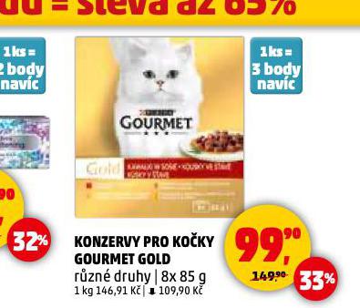 GOURMET GOLD KONZERVY PRO KOKY