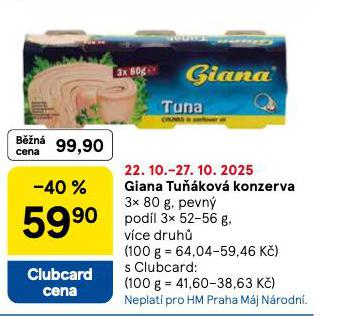 GIANA TUKOV KONZERVA