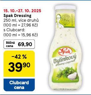 SPAK DRESSING
