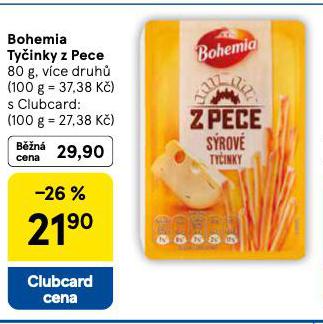 BOHEMIA TYINKY Z PECE