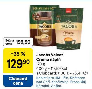 JACOBS VELVET CREMA NPL
