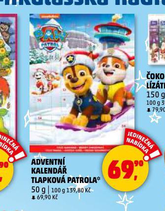 ADVENTN KALEND TLAPKOV PATROLA