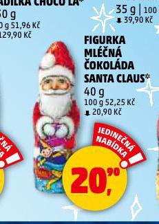FIGURKA MLN OKOLDA SANTA CLAUS