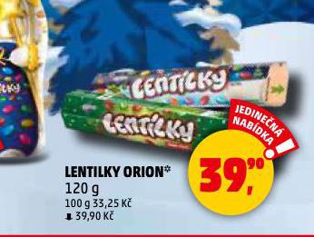 LENTILKY ORION