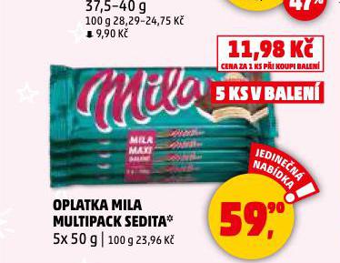 OPLATKA MILA SEDITA