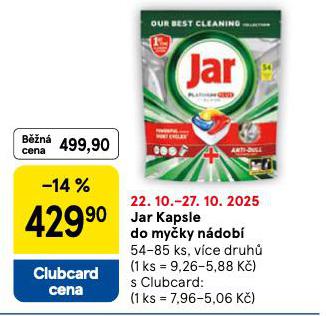 JAR KAPSLE DO MYKY NDOB