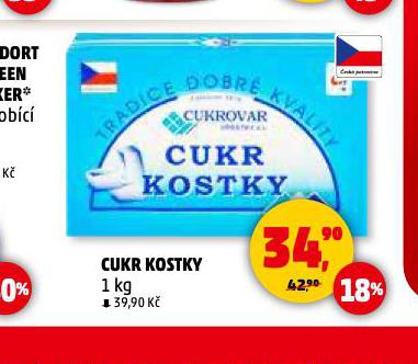 CUKR KOSTKY