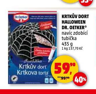 KRTK DORT HALLOWEEN DR. OETKER