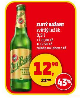 PIVO ZLAT BAANT