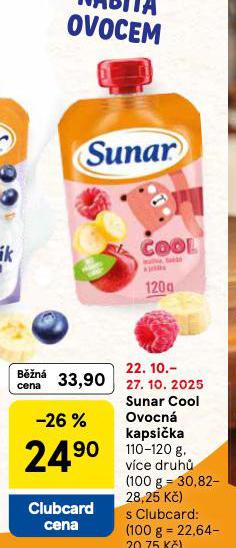 SUNAR COOL OVOCN KAPSIKA
