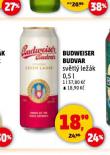 PIVO BUDWEISER BUDVAR