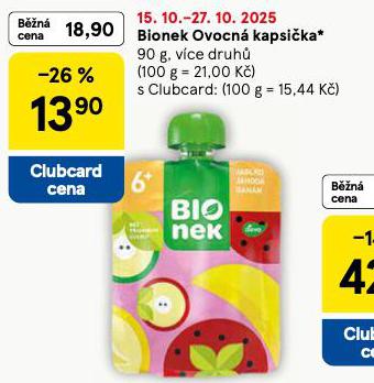 BIONEK OVOCN KAPSIKA