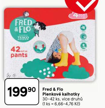 FRED & FLO PLENKOV KALHOTKY