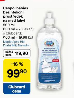 CANPOL BABIES DEZINFEKN PROSTEDEK NA MYT LAHV