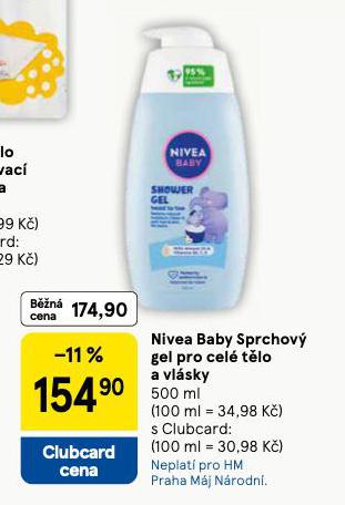 NIVEA BABY SPRCHOV GEL PRO CEL TLO A VLSKY