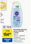 NIVEA BABY SPRCHOVÝ GEL PRO CELÉ TĚLO A VLÁSKY