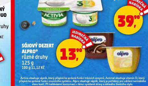 ALPRO SJOV DEZERT