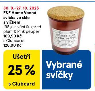 F&F HOME VONN SVKA VE SKLE S VKEM