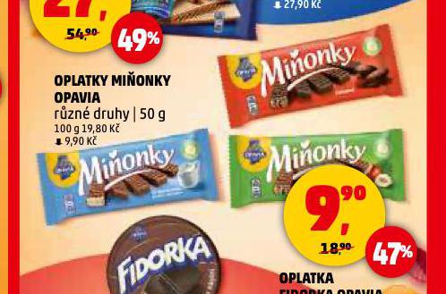 OPLATKY MIONKY OPAVIA