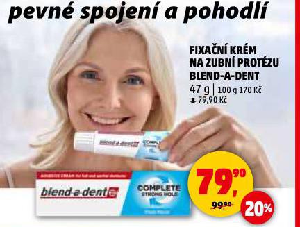 BLEND A DENT FIXAN KRM NA ZUBN PROTZU