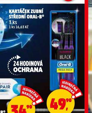 ORAL B ZUBN KARTEK