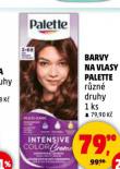 PALETTE BARVA NA VLASY
