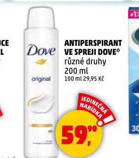 DOVE ANTIPERSPIRANT