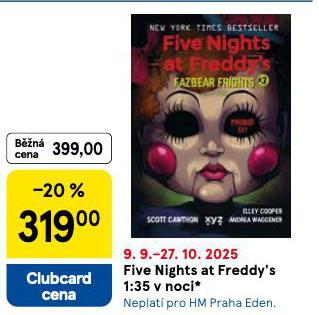 FIVE NIGHTS AT FREDDYS 1:35 V NOCI