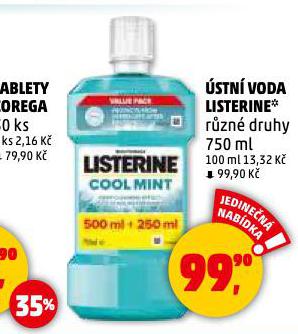 LISTERINE STN VODA